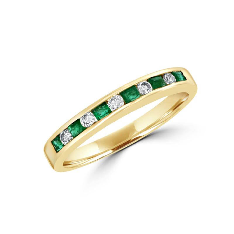 SQU EMER & RND DIA CHANNEL BAND